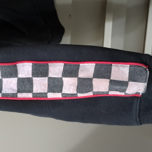 Fila Linea Italia Pullover Hoodie with Checkered Sleeves - Picture 4 of 6